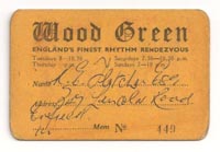 Wood Green membership Card